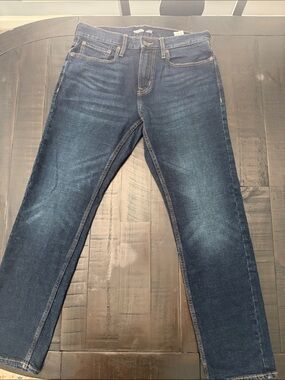 Old Navy 32x30 Men's Dark Blue Stretch Slim Fit Jeans